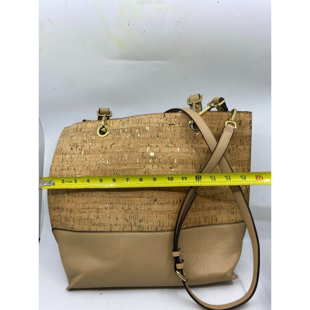 Calvin Klein Tan Large Tote Bag Crossbody Strap - Picture 4 of 12